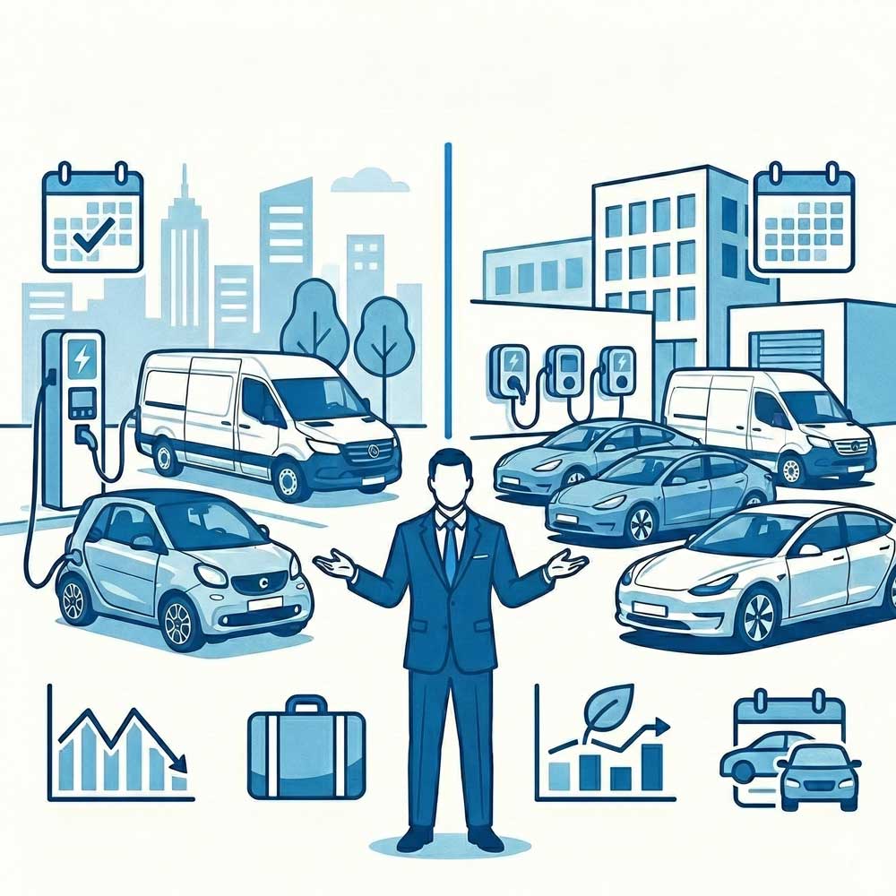 Noleggio a lungo termine auto elettriche