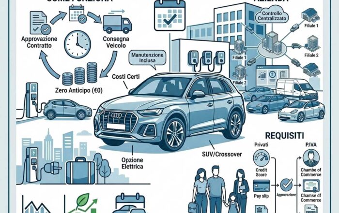 suv noleggio lungo termine senza anticipo