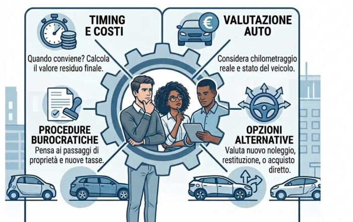 riscatto auto noleggio lungo termine