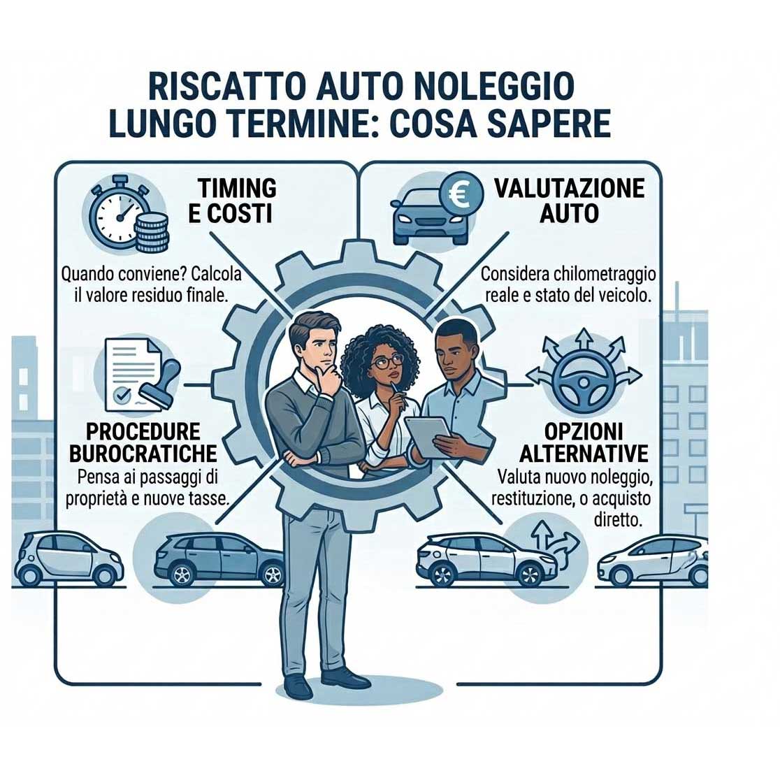 riscatto auto noleggio lungo termine